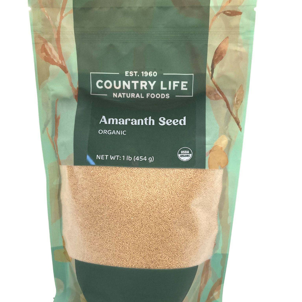 Organic Amaranth Seed - Country Life Natural Foods