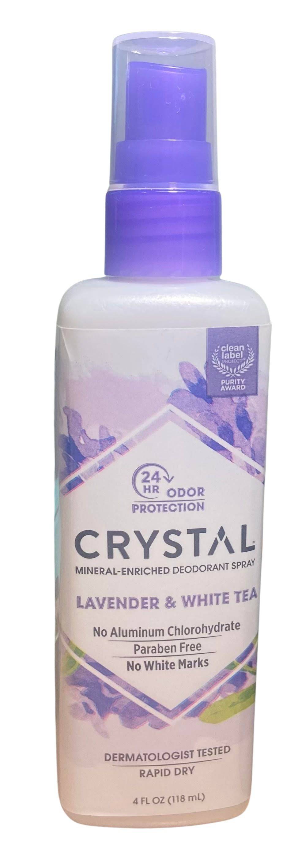 Crystal Deodorant, Spray, Lavender & White Tea, Health & Beauty - Country Life Natural Foods