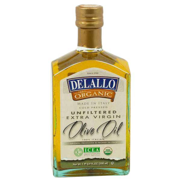 Olive Oil, Extra Virgin, Organic, DeLallo, Oil & Vinegar - Country Life Natural Foods