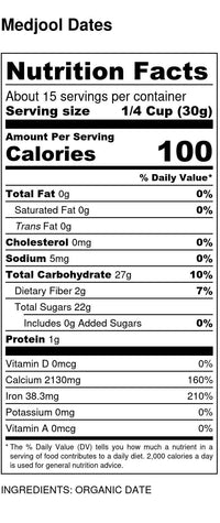 
                  
                    Dates, Medjool, Organic - Country Life Natural Foods
                  
                