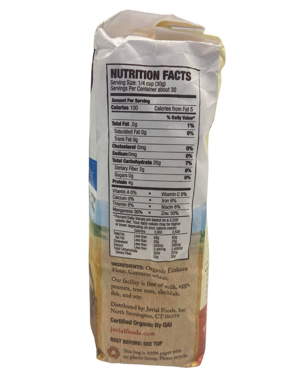 Einkorn Flour, All Purpose, Organic, Flour - Country Life Natural Foods