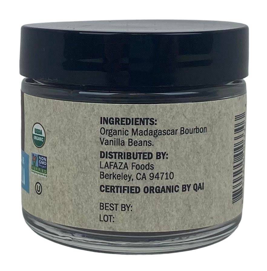 Vanilla, Ground, Organic, Pure Madagascar, Flavorings - Country Life Natural Foods