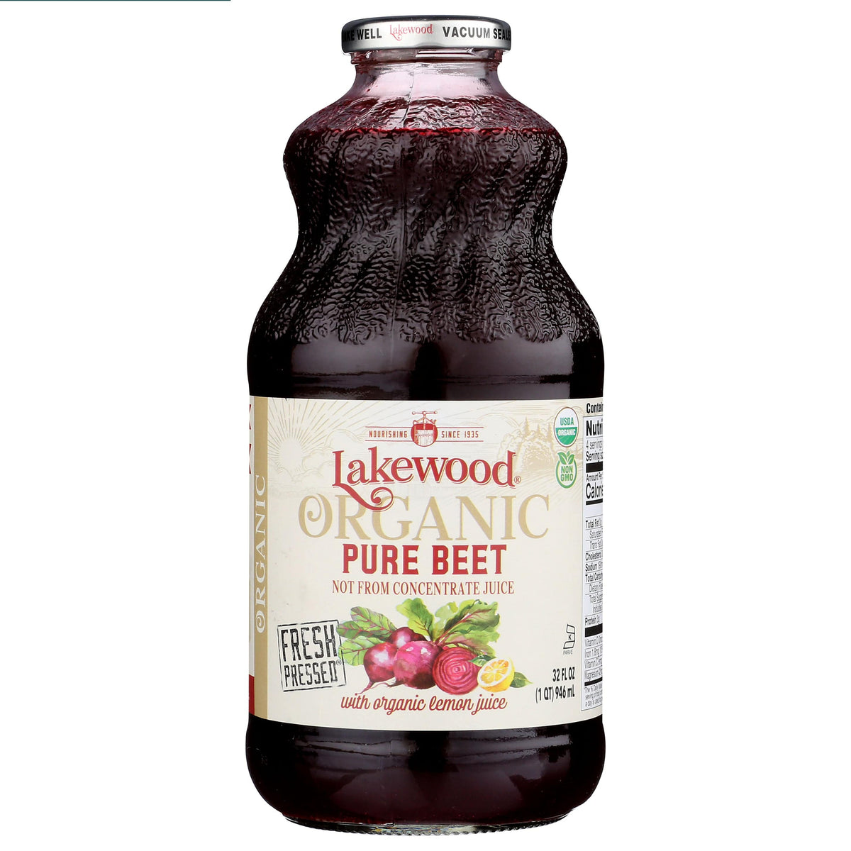 Beet Juice, Organic, Pure, Lakewood, Juice - Country Life Natural Foods