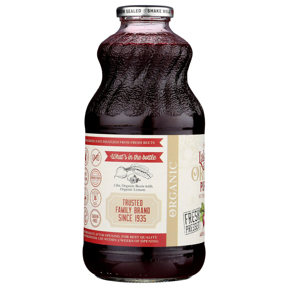 Beet Juice, Organic, Pure, Lakewood, Juice - Country Life Natural Foods