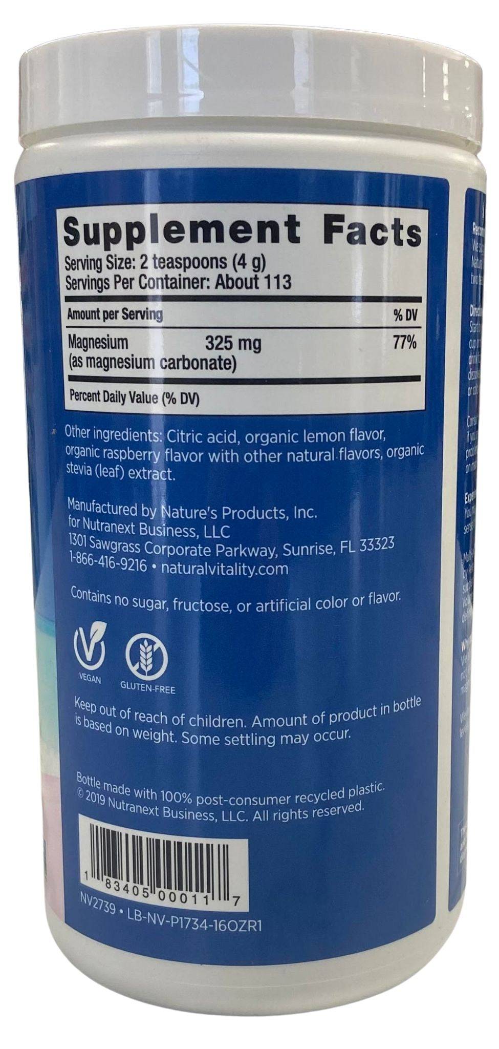 Calm Magnesium Supplement, Vitamins & Supplements - Country Life Natural Foods