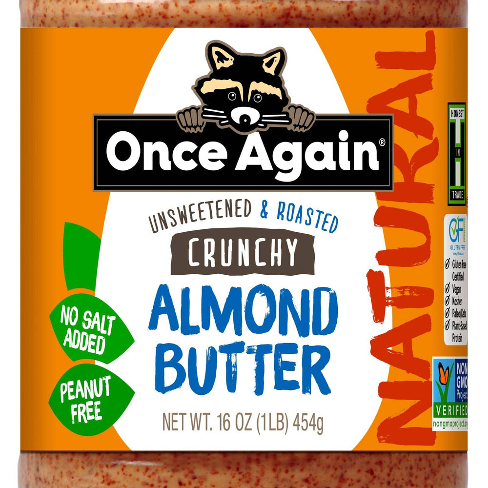 Almond Butter - Crunchy - Country Life Natural Foods