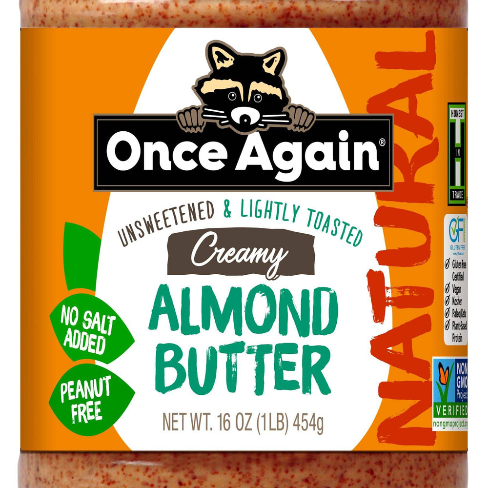 Almond Butter, Lightly Toasted (Creamy) - Country Life Natural Foods