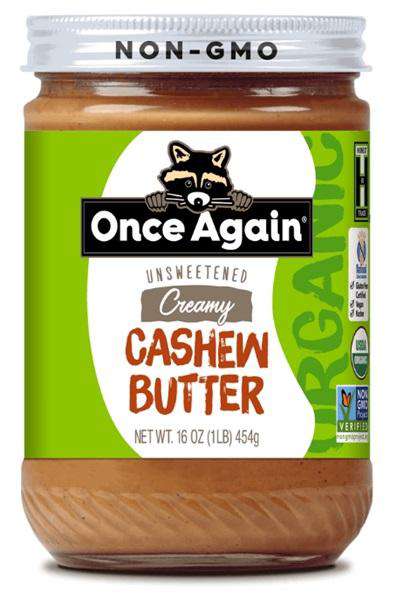 Cashew Butter, Creamy, Organic, Nut & Seed Butters - Country Life Natural Foods