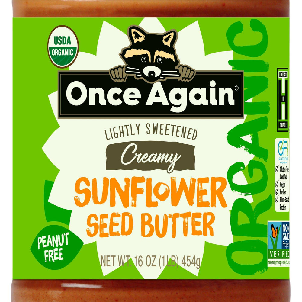 Organic Sunflower Butter, With Salt - Country Life Natural Foods