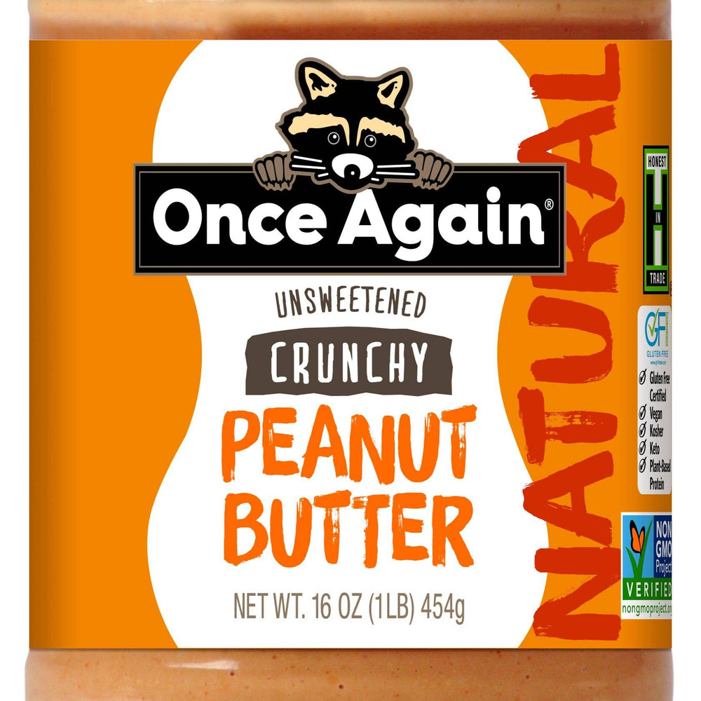 Peanut Butter - Crunchy - With Salt - Country Life Natural Foods