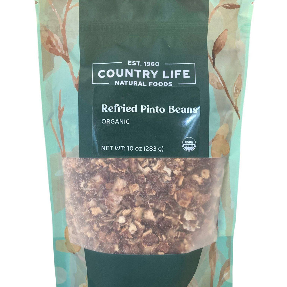 Organic Pinto Refried Beans, Instant - Country Life Natural Foods