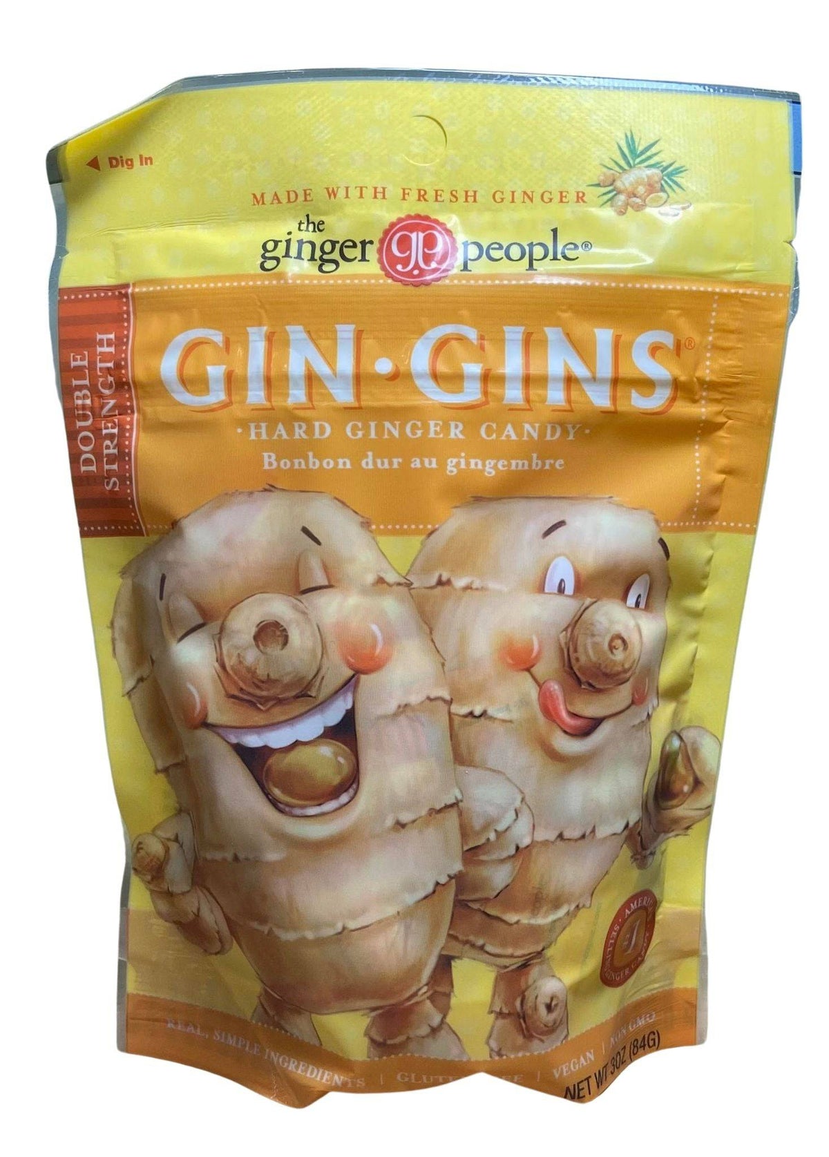 Ginger Candy, Gin-Gins, Hard, Candy - Country Life Natural Foods